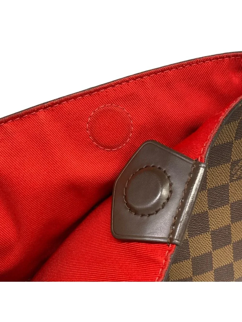Louis Vuitton Shoulder Bag Damier Gray Souffle PM Ebene